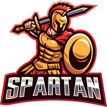 Spartan esport mascot 