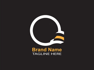 Obraz premium Q Letter logo ***EPS file ***Editable Text And Color ***CMYK Colors ***Print Ready ***Free Fonts. ***Easy To Download.