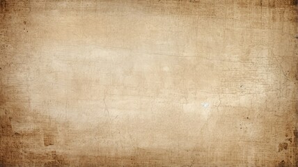 Fototapeta premium Light brown background, old paper, fabric pattern