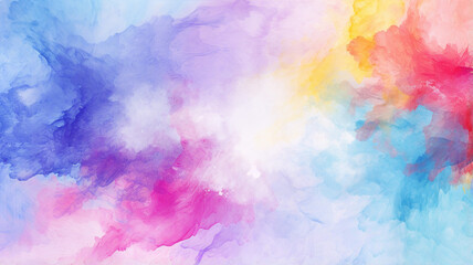 Abstract background, bright water color texture, vibrant watercolor pattern