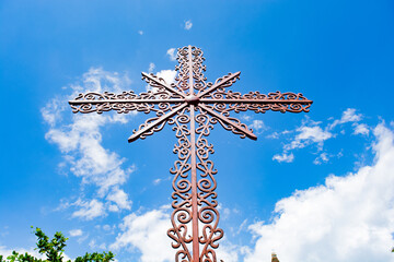Obraz premium cross in the sky