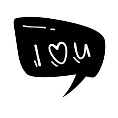 communication message bubble icon