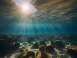 underwater view of a beautiful sea