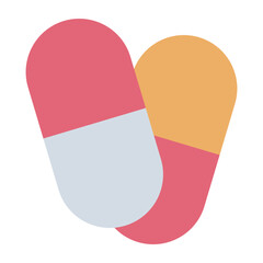 Medicine Antibiotic flat icon