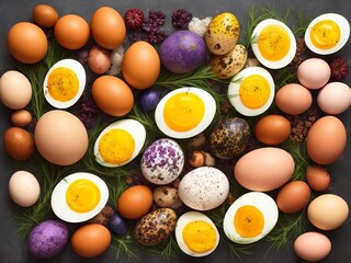 A delicious plate of scrambled eggs, symbolizing World Egg Day, a celebration of the nutritious and versatile egg, is showcased