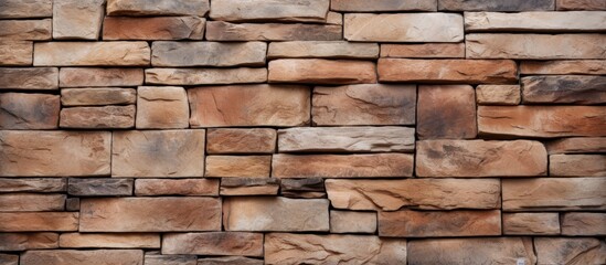 Fototapeta premium Stone wall with texture. Graphic backdrop.