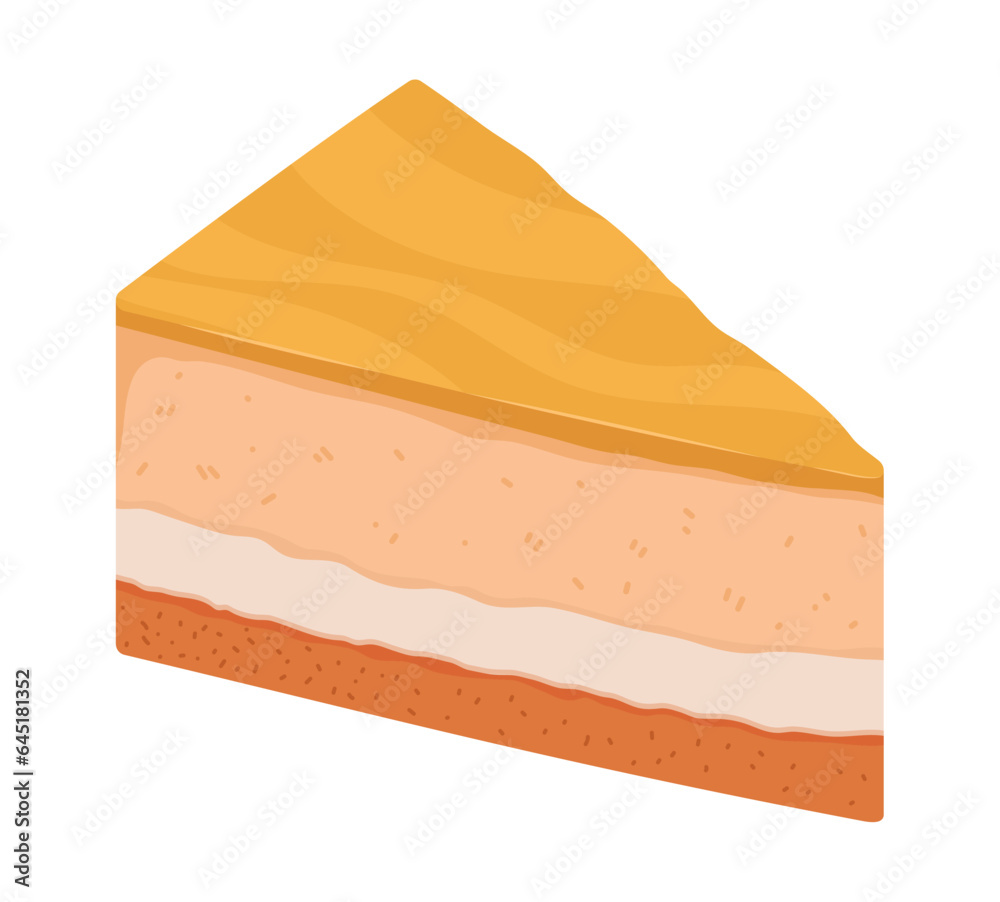 Canvas Prints cake slice icon