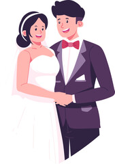 Wedding Character Illustration
