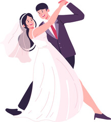 Wedding Character Illustration
