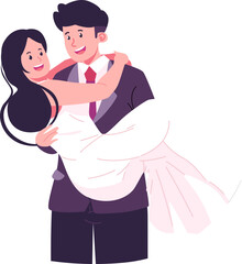 Wedding Character Illustration
