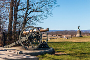 Gettysburg Battlefield - obrazy, fototapety, plakaty