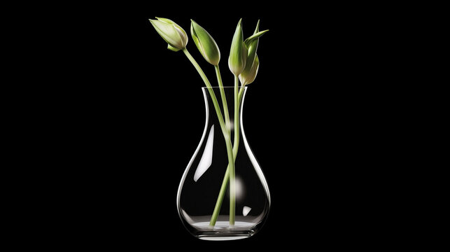 flower in glass UHD wallpaper Stock Photographic Image