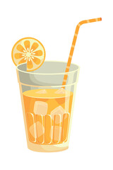fruit drink of tangarine