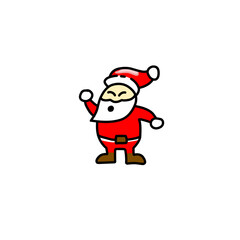 Cute Santa Claus Cartoon