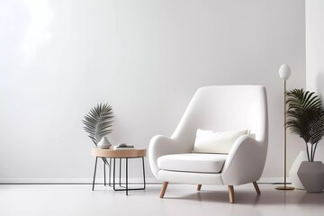 Modern minimalist interior 