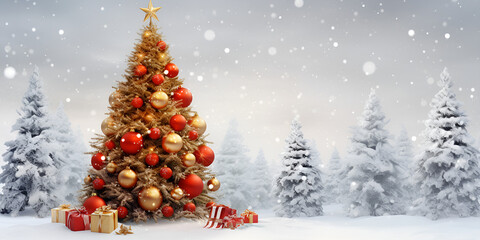 christmas tree in snow,,,,,,
Christmas Scene With A Christmas Tree In The Snow Background,,,,,,,

Decorated Christmas Tree stock photo 