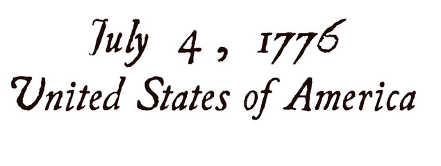 Digital png illustration of july 4 text on transparent background