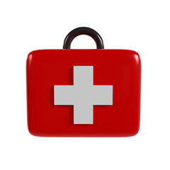 3d render of firefighter element icon