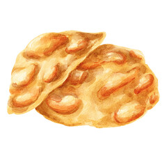 Pralines dessert sweet food illustration 