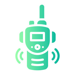 walkie talkie Gradient icon