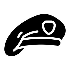 beret Solid icon