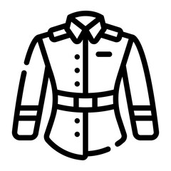 uniform Line Icon