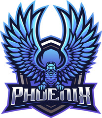 Blue Phoenix esport mascot