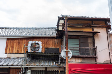 日本の岡山県岡山県倉敷市の古くてとても美しい建物