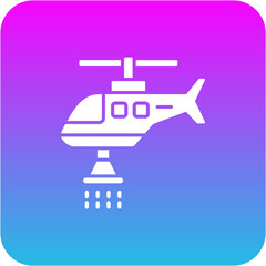 Firefighter Helicopter Icon