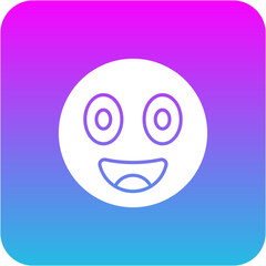 Fototapeta premium Happy Icon