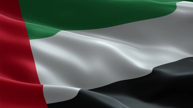 アラブ首長国連邦の国旗アニメーション