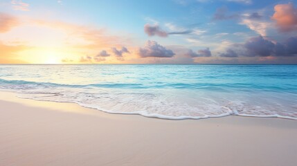 Obraz premium Beautiful white sandy beaches and turquoise waters
