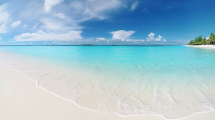 Beautiful white sandy beaches and turquoise waters