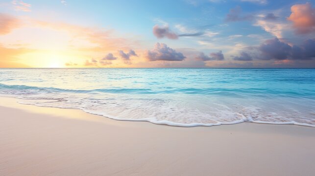 Beautiful white sandy beaches and turquoise waters