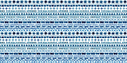 手書きの幾何学模様パターン