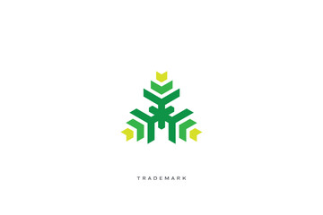 Obraz premium Plant Nature And Environment Vector Logo 