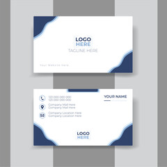 modern creative business card design template