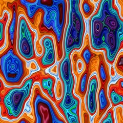 Abstract background. Seamless Embossed pattern. Endless texture. 8K high resolution. 3D rendering.