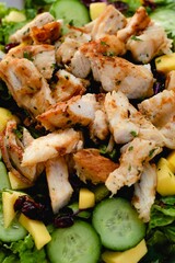 Salad with chicken