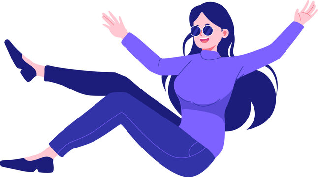 Cyber Monday Character Illustration