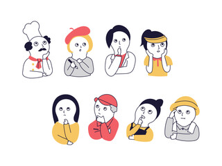 色々な職業の悩み事・困りごと・考え事・疑問・不平・不満