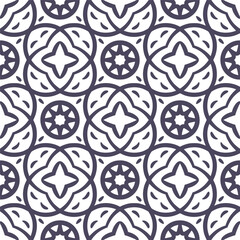 Geometric seamless pattern vector illustration