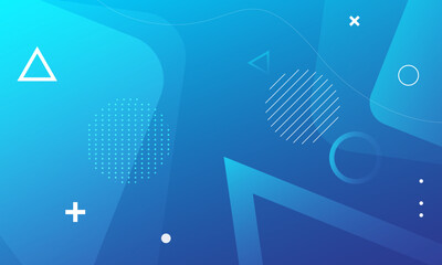 Abstract blue geometric background. Eps10 vector