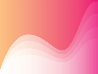 3d Abstract Wavy Gradient Background. Gradient Background