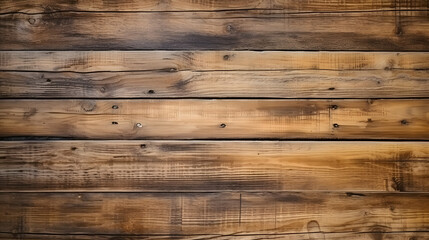 old brown rustic light bright wooden texture - wood background panorama banner long. generative ai.