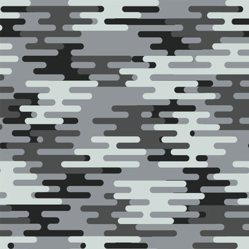 gray snow camouflage repeating pattern suitable for textile designs, fabrics etc