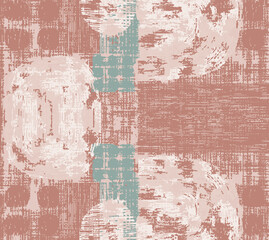 Abstract art seamless pattern, paint stains. Watercolor background, painting. Chaotic, random brush strokes, paint spots. Distressed texture, wallpaper, wrapping