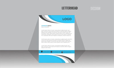 simple letterhead design set .Modern Creative & Clean  letterhead design template .set to print with vector & illustration letterhead .
Professional letterhead template design for business project. 