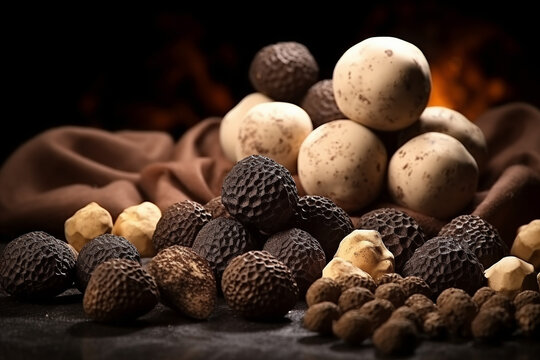 Image of truffles - Generative AI