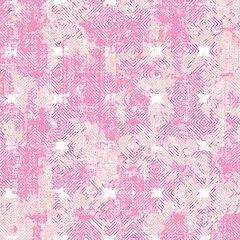 Fototapeta premium Seamless hand drawn pattern dot art. Animal skin with Hand Painted Crossing Brush Strokes ,Design for fashion , fabric, textile, wallpaper, cover, web , wrapping and all prints